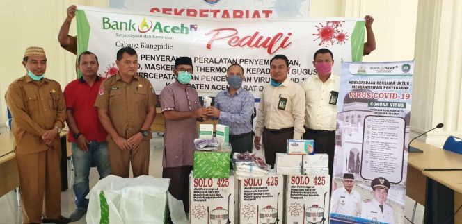 
					Bantu Percepatan Penanganan Covid-19, Bank Aceh Donasi APD Untuk Tenaga Medis Abdya