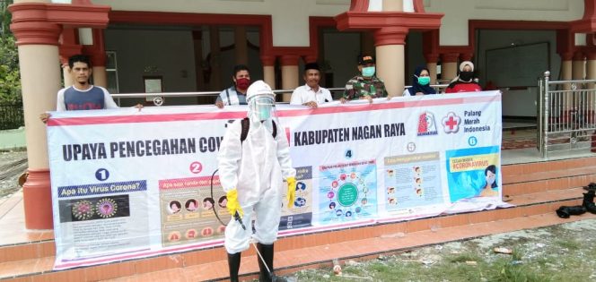 
					Cot Lhe Lhe Jalin Kerjasama dengan Tim COVID-19 PMI Nagan Raya