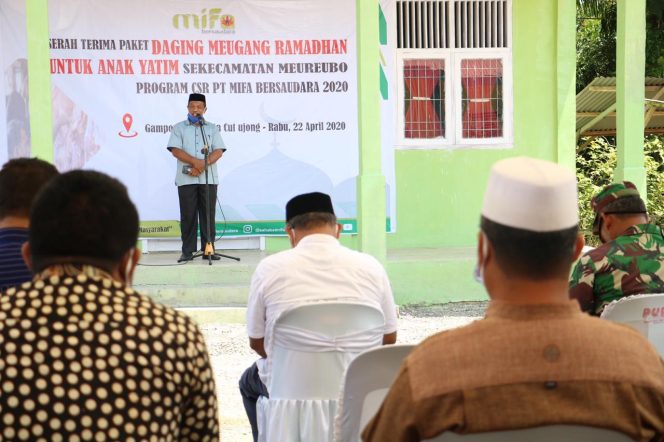 
					Kadis Syariat Islam: Apresiasi Eksistensi Program Sosial PT Mifa di Tengah Pandemic Global