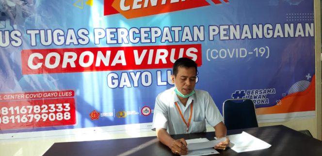 
					Tim Gugus Update Situasi Terkini Data Pantauan Covid-19 di Kabupaten Gayo, OTG 1375 PDP Nihil