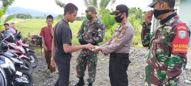
					Balapan Liar, Puluhan Remaja di Beutong Kena “Siraman Rohani” dari TNI-Polri