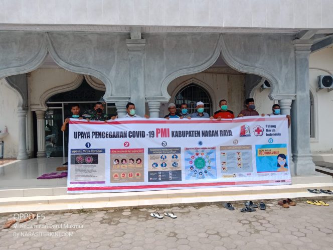 
					Pencegahan Covid 19, PMI Nagan Raya Sterilisasi di Darul Makmur