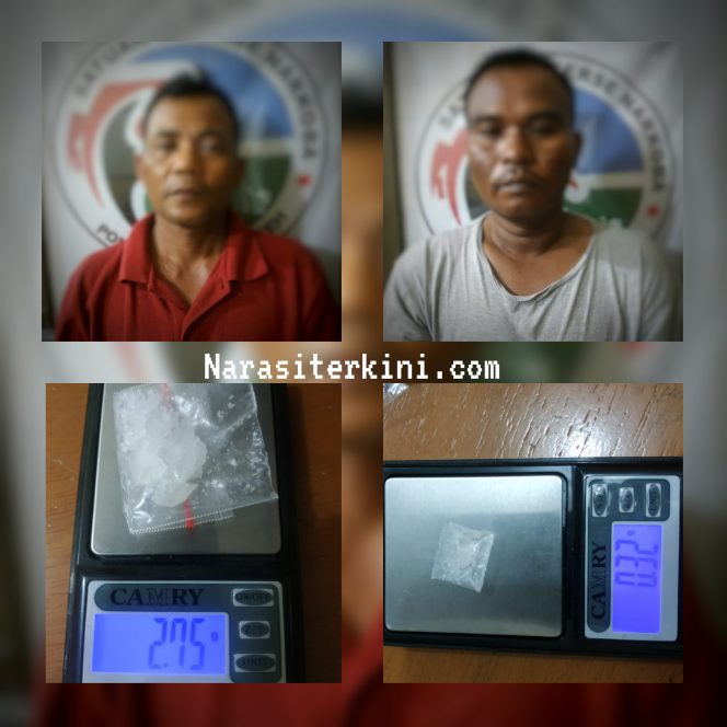 
					Sempat Buang Barang Bukti, Pengedar dan Kurir Sabu Diringkus Polisi