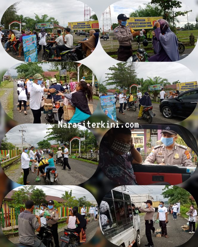 
					Lagi, Relawan Covid-19 Puji Center Bagi Masker dan Mie Instant untuk Pengguna Jalan