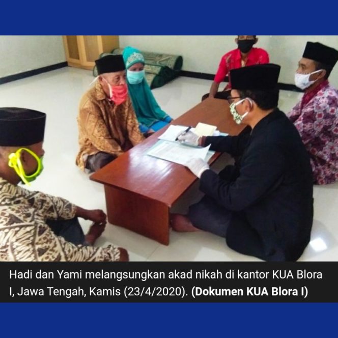 
					Meskipun Sedang Wabah Covid 19, Kakek 99 Tahun ini Persunting Pujaan Hatinya