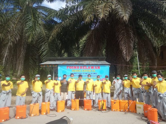 
					Pengulu Kampung Pintu Rime Mengajak Masyarakat Bersama-sama Cegah Covid 19