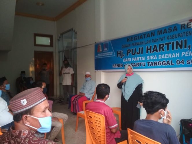 
					Pimpinan DPRK Nagan Raya ini Gelar Reses Sekaligus Sosialisasi Pencegahan Covid 19