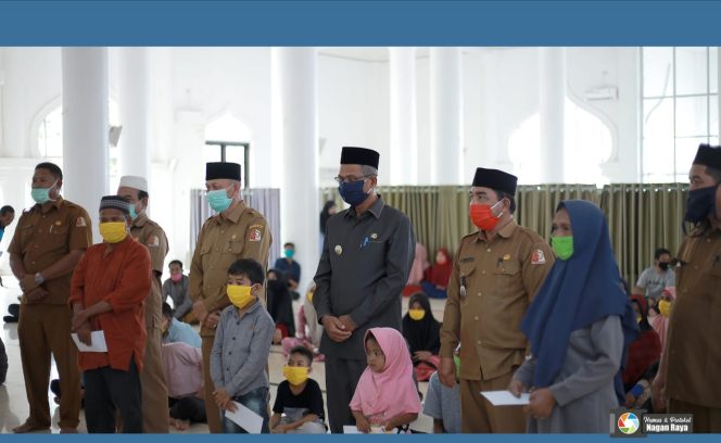 
					Sambut Lebaran, 5.669 Anak Yatim dan Disabilitas Senyum Bahagia Bersama Pemkab Nagan Raya