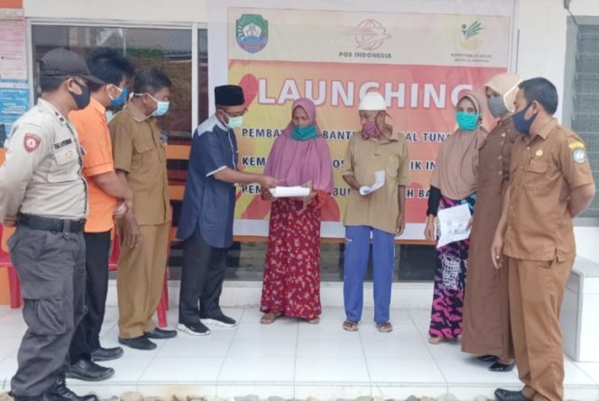 
					Cair Tahap Pertama, 8.073 KPM di Abdya Terima BST dari Kemensos RI