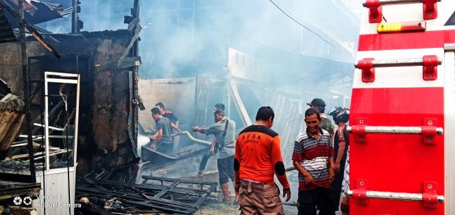 
					Naas Jelang Lebaran, Jasa Laundry Janda di Abdya Ludes Terbakar