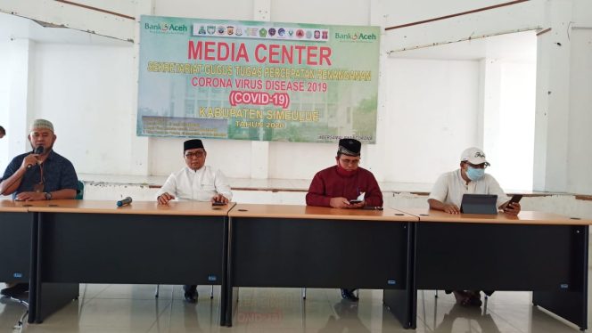 
					Update Tim Gugus Tugas Simeulue, SB Telah bebas dari Covid-19