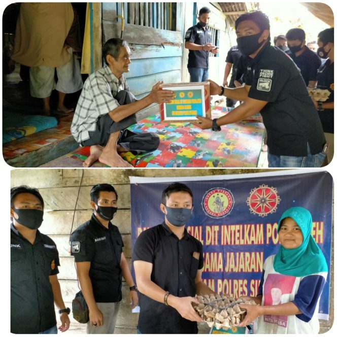
					Kekompakan Kepedulian Sat Intelkam Polres Simeulue Terhadap Fakir Miskin