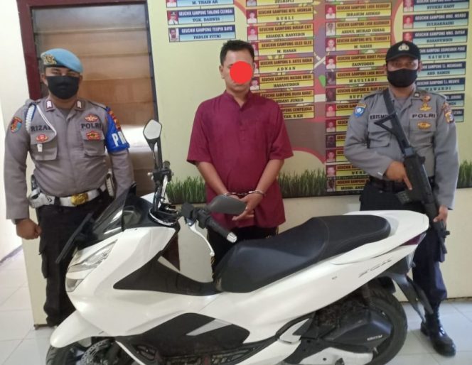 
					Pengaruh Hipnotisnya Pria ini Bawa Lari Honda PCX dan Harta Benda Warga Aceh Utara