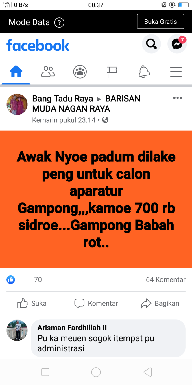 
					Beredar di Medsos Keuchik Pungli Pengrekrutan Aparatur Gampong, Ini Tanggapan Camat