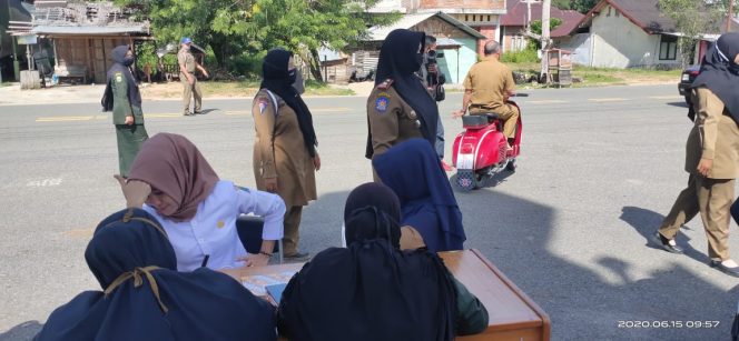 
					Puluhan PNS Aceh Jaya Terjaring Razia Satpol PP dan WH