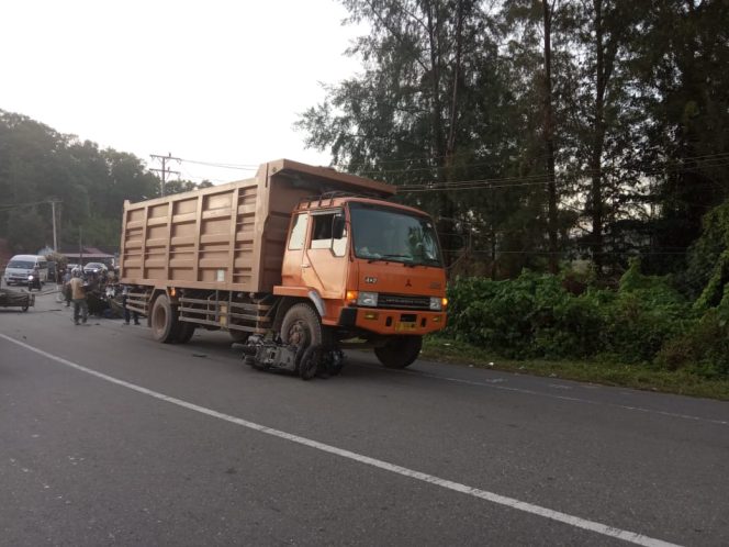 
					Dua Remaja Aceh Barat Tersenggol Becak Hingga Tergilas Truck di Aceh Jaya