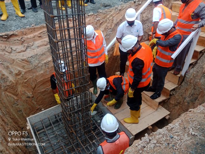 
					Peletakan Batu Pertama Gedung PN Suka Makmue, Ketua Pengadilan Tinggi Aceh: Bangunannya Harus Kokoh 
