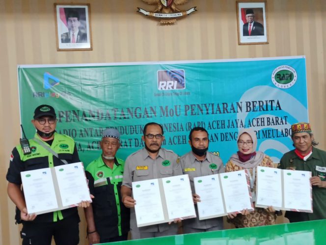 
					Perkuat Jaringan nan Terupdate, RRI Meulaboh Rangkul RAPI Barsela Aceh