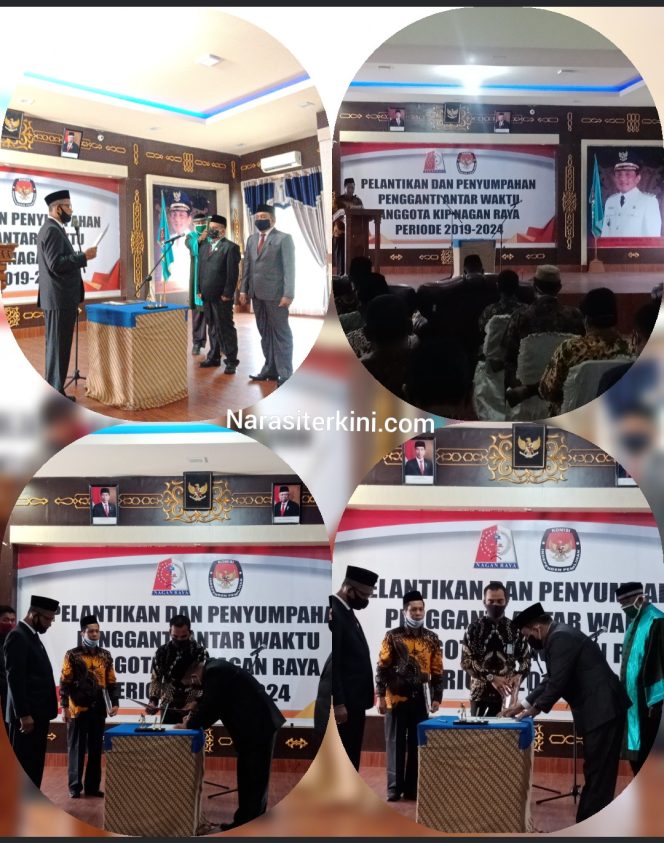 
					Mantan Kadis Sosial Nagan Raya Resmi Jabat Komisioner KIP