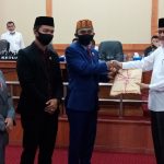 Sekda Nagan Raya Sampaikan LKPJ 2019, Dewan Langsung Bentuk Pansus