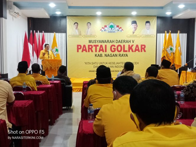
					Mantan Sekda, Cut Intan Mala Terpilih Pimpin DPD II Partai Golkar Nagan Raya
