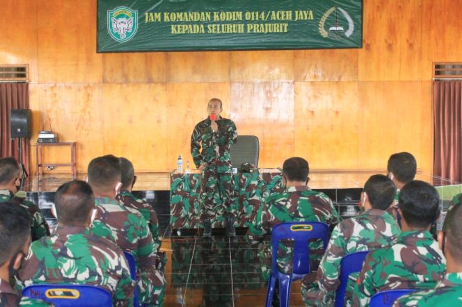 
					Dandim Aceh Jaya: Prajurit Jangan Lakukan Jiwa Korsa yang Salah