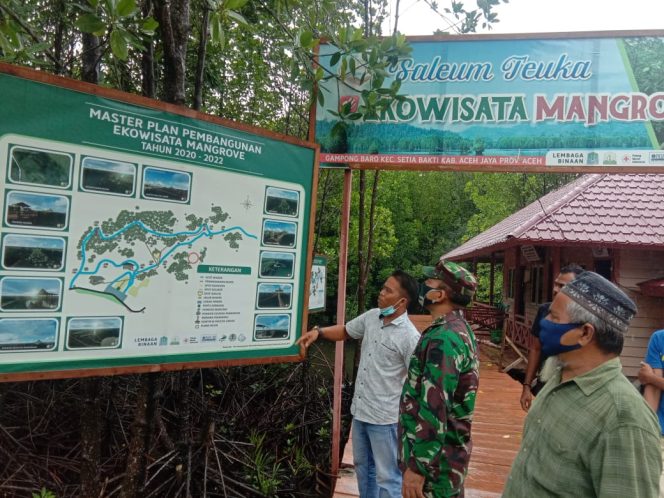
					Ekowisata Mangrove di Aceh Jaya Ramai Dikunjungi, Dandim Turut Beri Dukungan