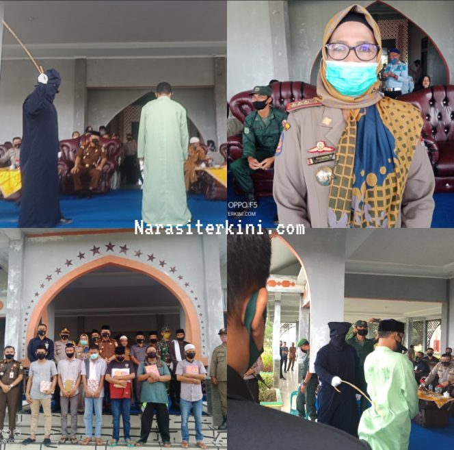 
					Pelaku Maisir di Cambuk, Khalwat di Toilet Alun-Alun Suka Makmue Diselesaikan Secara Adat