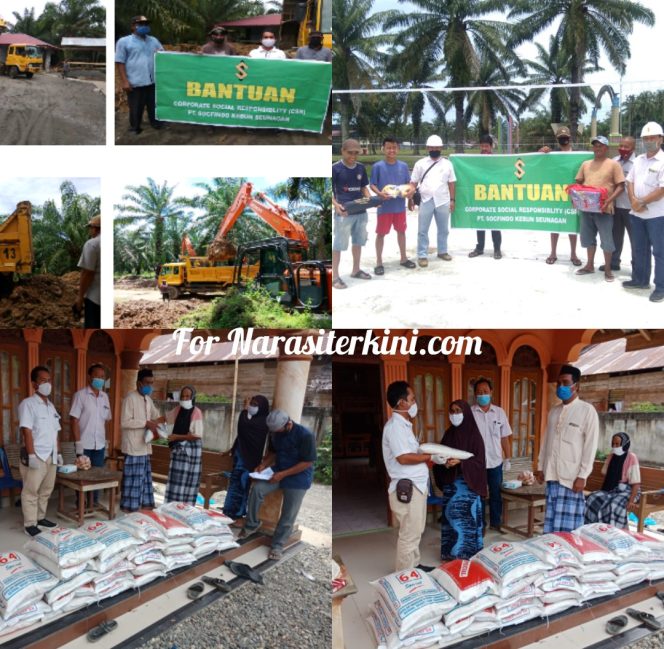 
					PT Socfindo Seunagan Salurkan CSR dari Sarana Ibadah Hingga Sarana Olahraga Pemuda