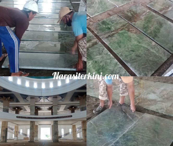 
					7,9M Dana Pemasangan Batu Giok untuk Memperindah Masjid Al A’la Nagan Raya