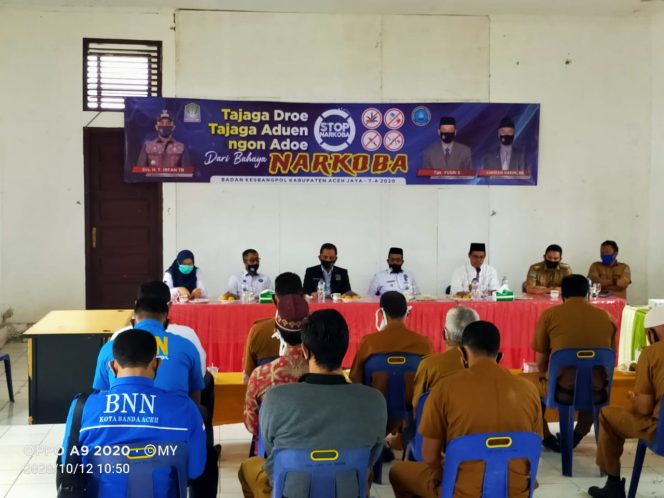 
					Perangi Narkoba, BNK Aceh Jaya Dukung Pembentukan Qanun di Setiap Gampong