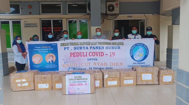 
					Peduli Tenaga Medis, PT SPS Serahkan CSR untuk RSUD SIM dan RSUD Cut Nyak Dhien