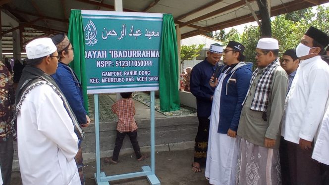 
					Dayah Ibadurrahman Ranub Dong Resmi Launching, Pemkab Aceh Barat Beri Apresiasi
