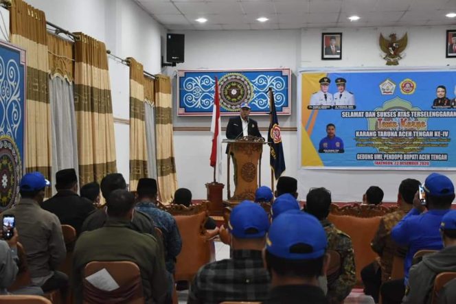 
					Bupati Aceh Tengah: Karang Taruna Harus Tingkatkan Kawal Gerak Pembangunan