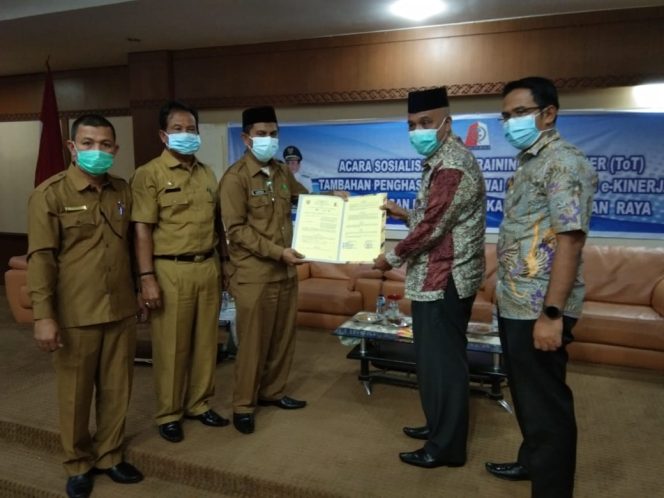 
					Sosialisasi e-Kinerja di Jajaran Pemkab Nagan Raya