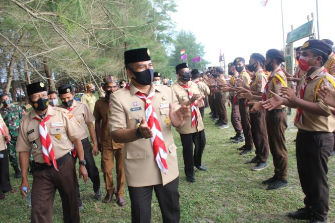 
					Kodim Aceh Jaya Buka Perkemahan Bersama Saka Wira Kartika di Teunom
