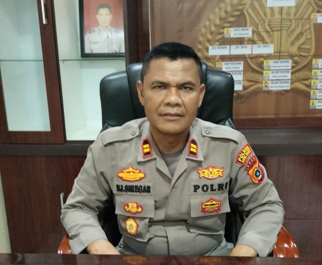Kapolsek Kecamatan Mereubo, Kabupaten Aceh Barat, IPTU M.J Siregar Jumat (15/7/2022)