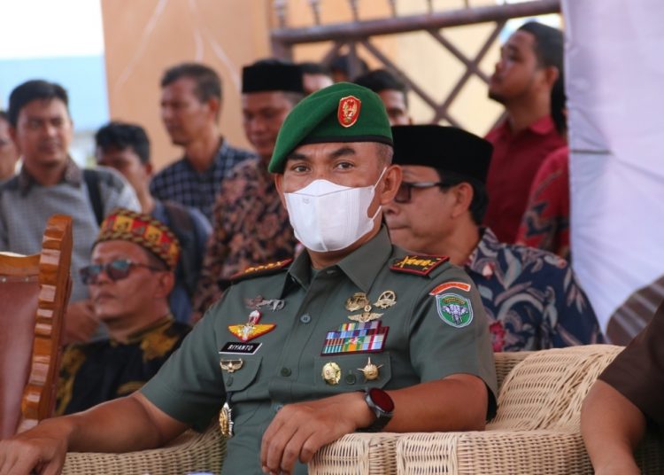 Komandan Korem 012/TU Kolonel Inf Riyanto, S.I.P.