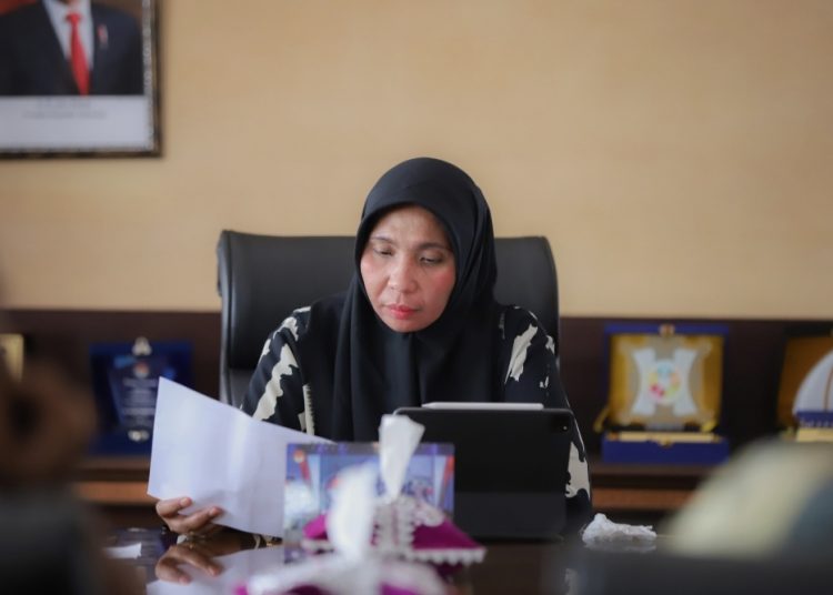 Penjabat (Pj) Bupati Kabupaten Nagan Raya, Fitriany Farhas AP, S.Sos., M.Si Selasa (20/6/2023) foto/ist