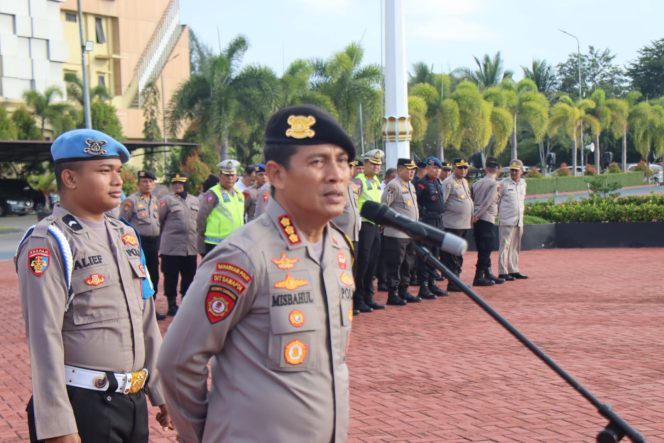 
					Terlibat Pengamanan Pemilu 2024, Satgas OMB Seulawah Gelar Apel Siaga