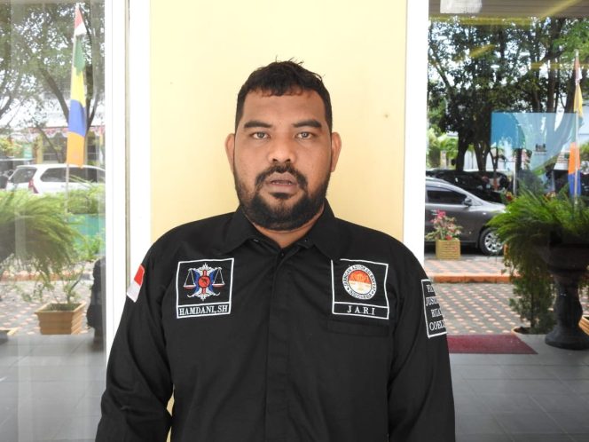 
					Kepala perwakilan YARA Aceh Barat Hamdani S.sos SH.MH. Foto/ Ist