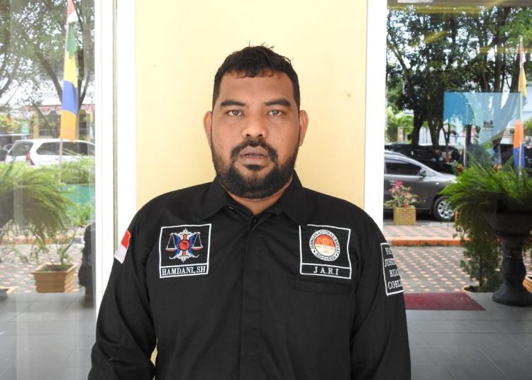 Kepala perwakilan YARA Aceh Barat Hamdani S.sos SH.MH. Foto/ Ist