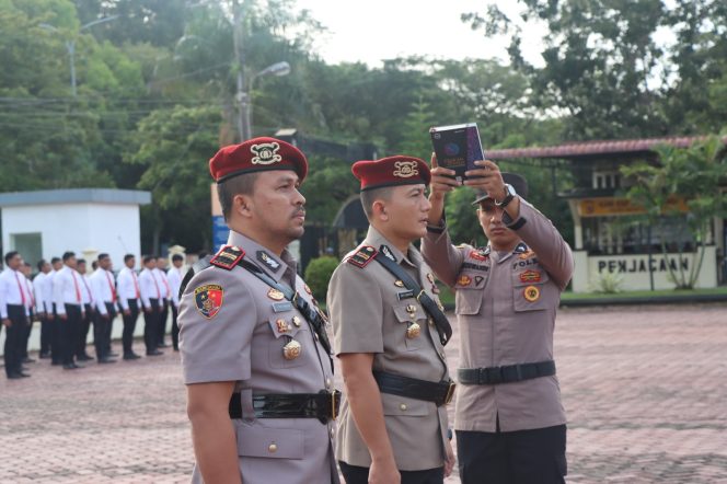 
					Kapolres Nagan Raya Pimpin Sertijab Kasat Reskrim dan Kasat Narkoba