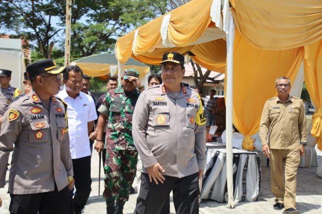 
					Jelang Pemilu Serentak, Kunjungan Kerja Kapolda Aceh Cek Kesiapan Pengamanan Pemilu di Pidie