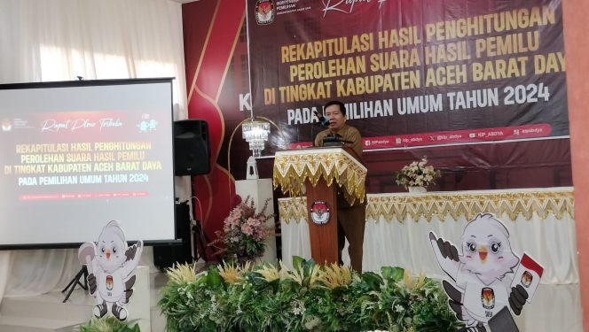 
					KIP Abdya Rekapitulasi Suara Pemilu 2024