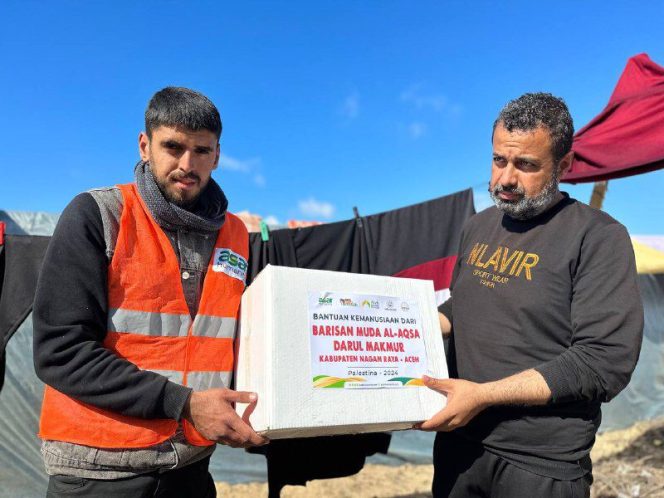 
					Bantuan Barisan Muda Al Aqsha Darul Makmur Kembali Tiba di Tanah Gaza Palestina