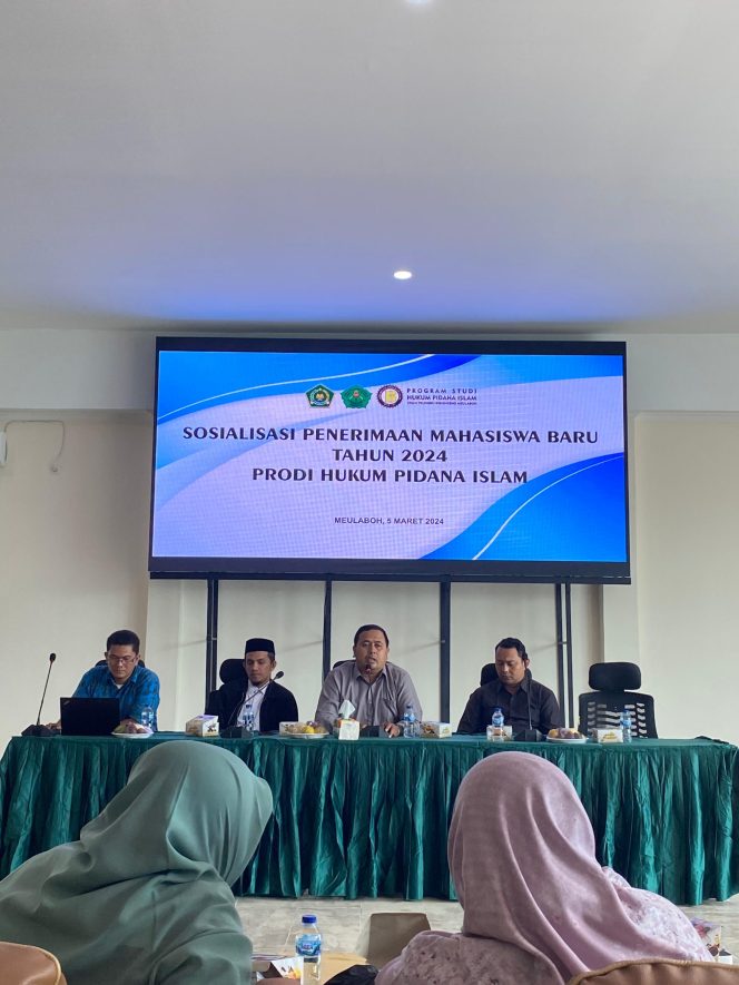
					Prodi Hukum Pidana Islam STAIN TDM Gelar Sosialisasi Penerimaan Mahasiswa Baru Tahun 2024