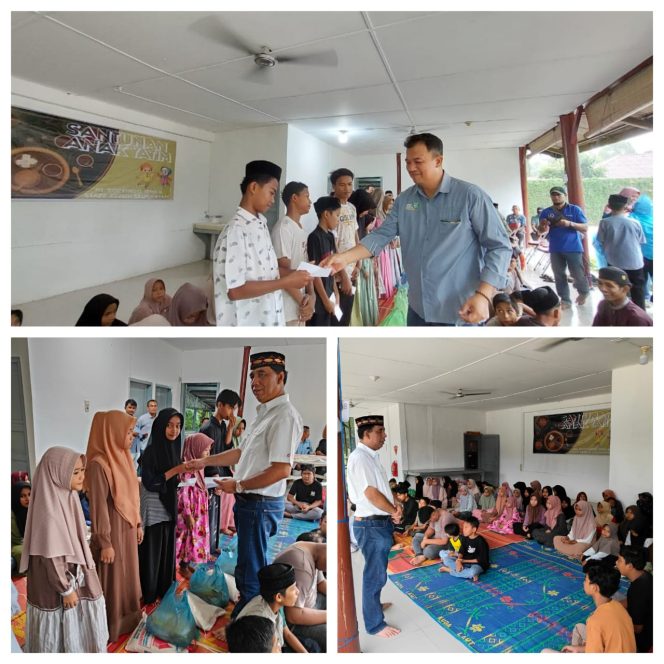 
					Ratusan Anak Yatim di Lingkungan Perusahaan Socfindo Seumanyam Dapat Santunan