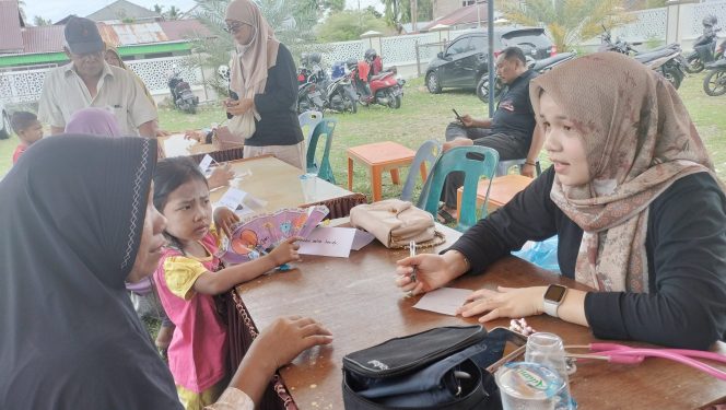 
					Gampong Panjang Baru Digandeng Relawan Jum’at Berkah Sukseskan Pengobatan Gratis