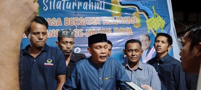 
					Saat Bukber Simpatisan dan Anak Yatim, Nurchalis: Ketua DPW Nasdem Aceh Titip Salam untuk Masyarakat Nagan Raya 